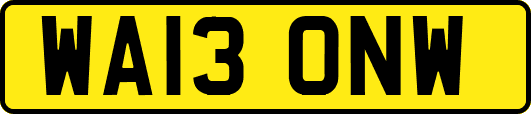 WA13ONW