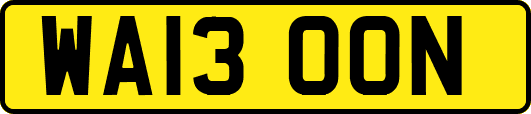 WA13OON