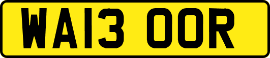 WA13OOR