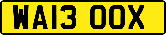 WA13OOX
