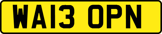 WA13OPN