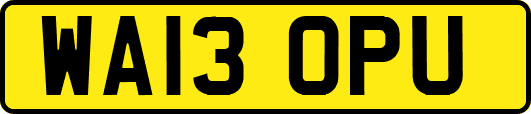 WA13OPU