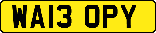 WA13OPY