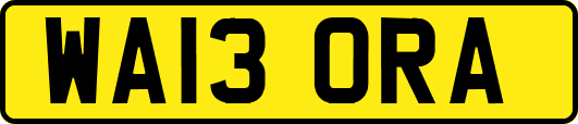 WA13ORA