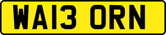 WA13ORN