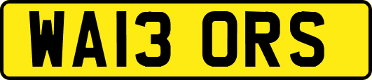 WA13ORS