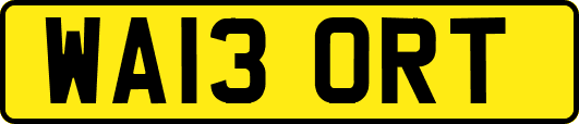 WA13ORT