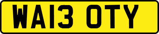 WA13OTY