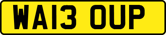 WA13OUP