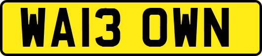 WA13OWN