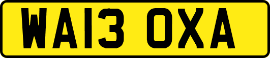 WA13OXA