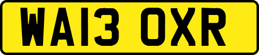 WA13OXR