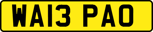 WA13PAO