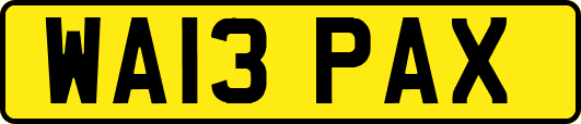 WA13PAX