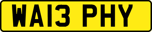 WA13PHY