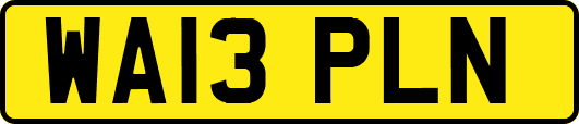 WA13PLN
