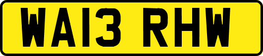 WA13RHW