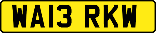 WA13RKW