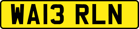WA13RLN