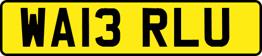 WA13RLU