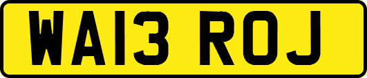WA13ROJ