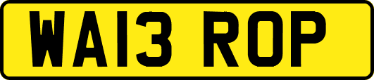 WA13ROP