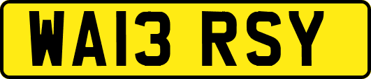 WA13RSY