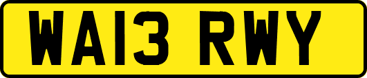 WA13RWY