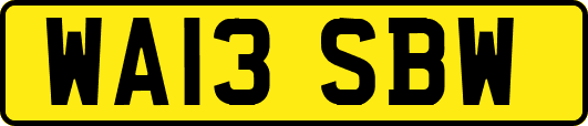 WA13SBW
