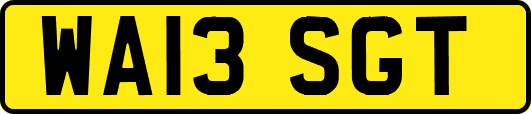 WA13SGT
