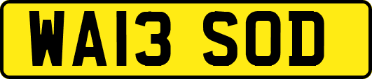 WA13SOD