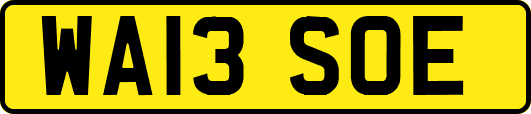 WA13SOE