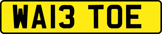 WA13TOE