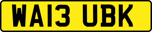 WA13UBK