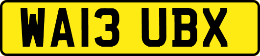 WA13UBX