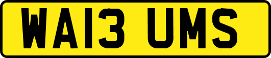 WA13UMS