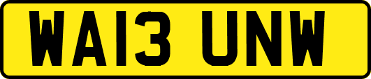 WA13UNW