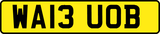 WA13UOB