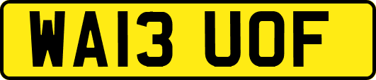 WA13UOF