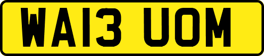 WA13UOM