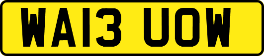 WA13UOW