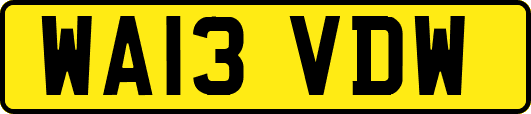 WA13VDW