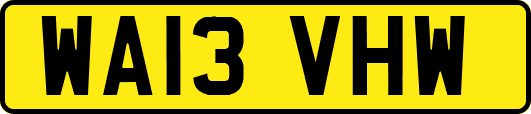 WA13VHW