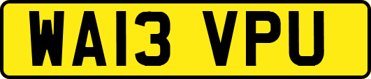 WA13VPU