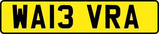 WA13VRA