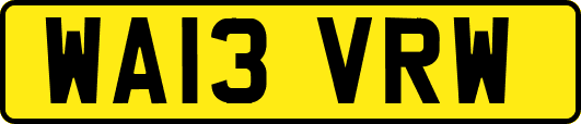 WA13VRW