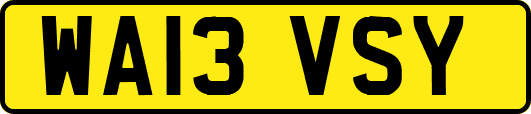 WA13VSY