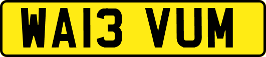 WA13VUM