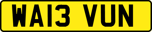 WA13VUN