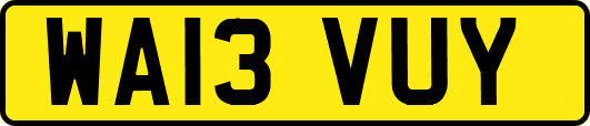 WA13VUY